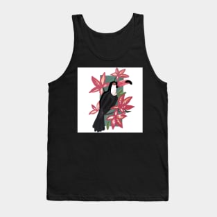 Pink Toucan bird Tank Top